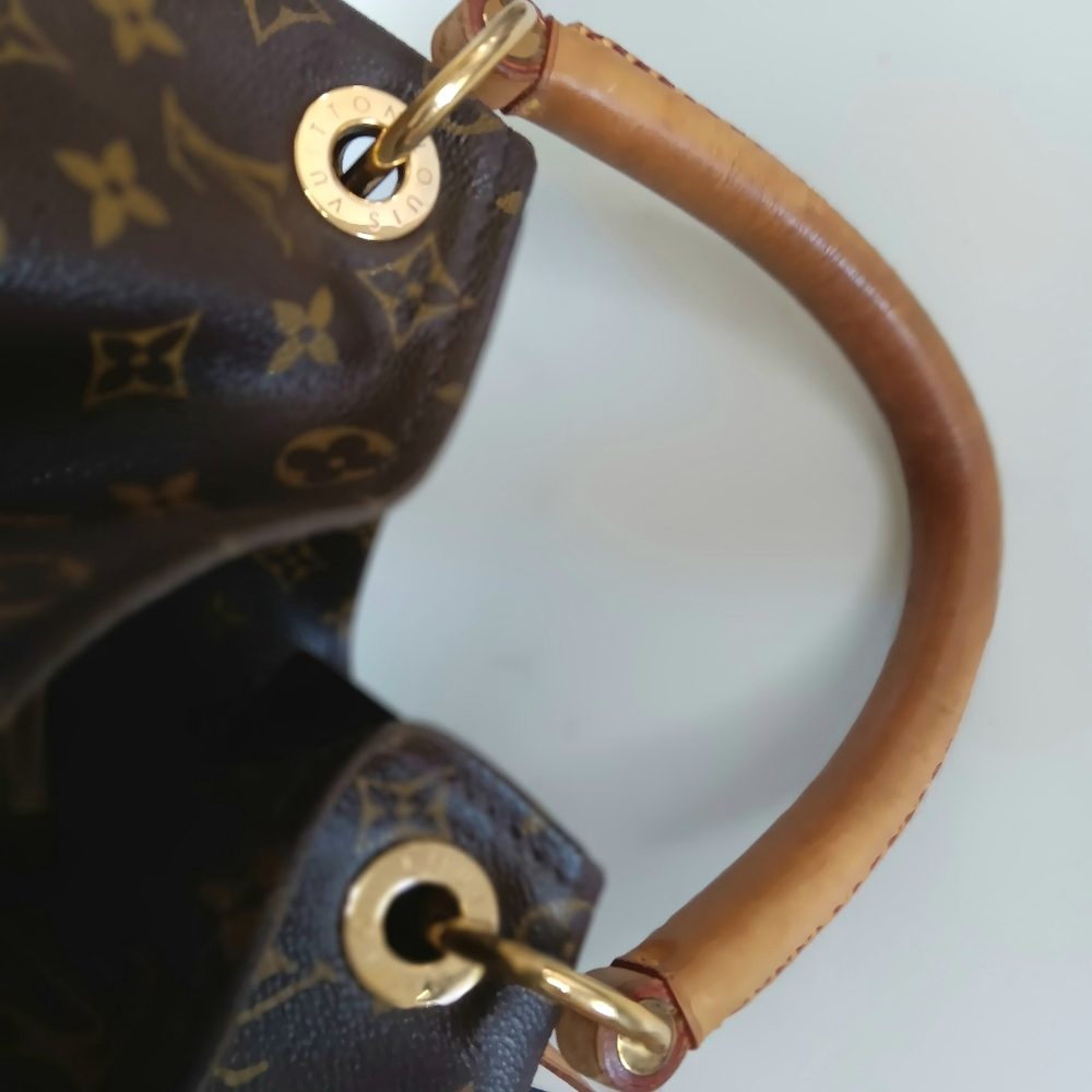 🌟 Louis Vuitton Artsy MM Monogram Canvas Hobo Bag – BROWN - Picture 16 of 16
